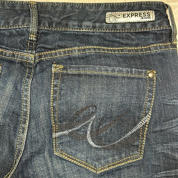 Express Women Bootcut Stella Regular Fit Low Rise Jeans Size 6r - Picture 7 of 7